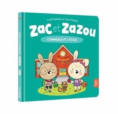 Auzou - Zac Et Zazou Commencent L’école
