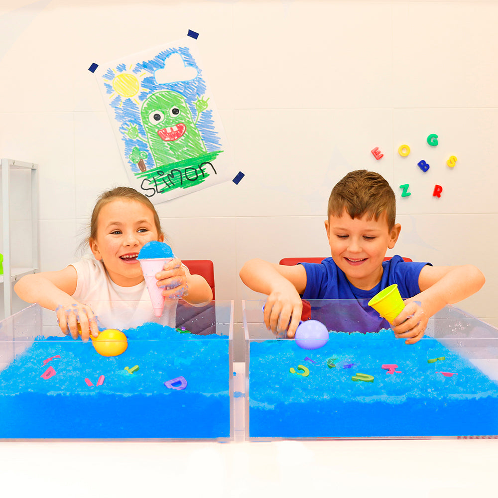 Zimpli Kids – Lot De 3 Gelli Baff – Bleu, Rouge, Vert – Transforme L'Eau En Gelée Colorée – Sensoriel Et Amusant – Intérieur Et Extérieur