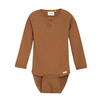 Minymo - Cache couche manche longue caramel