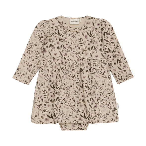 Minymo - Robe Beige fleur