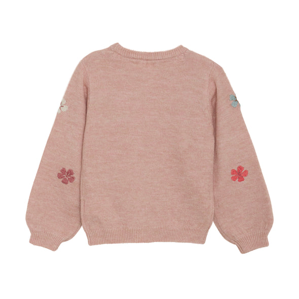 Minymo - Chandail maille rose
