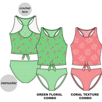 MID - Maillot de bain 2 pièces Coral