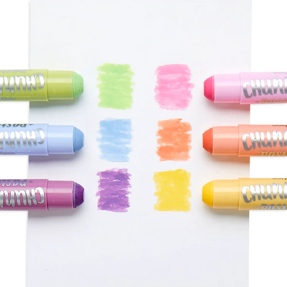 Ooly - Bâtons de peinture Chunkies - Pastel -