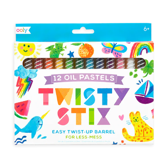 Ooly - Pastels à l’huile Twisty Stix