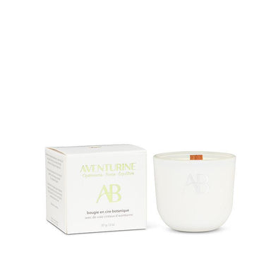 Mini bougie en cristal d'aventurine 2oz