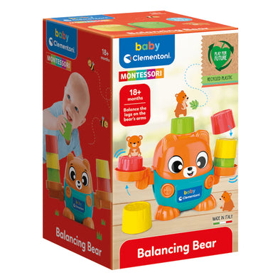 Clementoni - BABY MONTESSORI: OURS À BALANCER