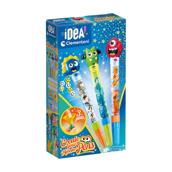 IDEA: CRÉE TES STYLOS - MONSTRES