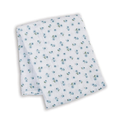Lulujo - Couvertures mousseline - Myrtilles