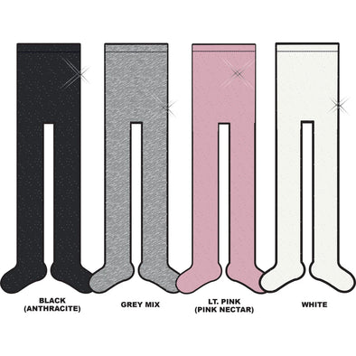 MID - Collant rose collant