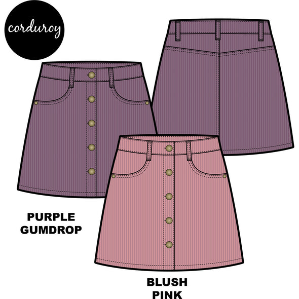 MID - Jupe mauve