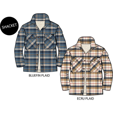 MID - Chemise carr écru
