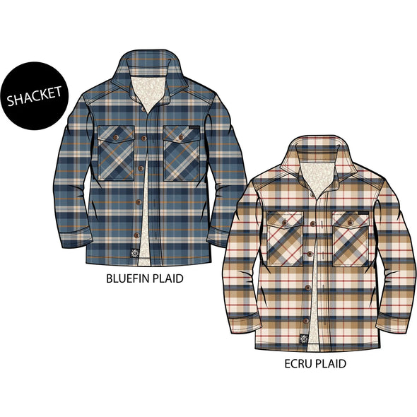 MID - Chemise carr écru