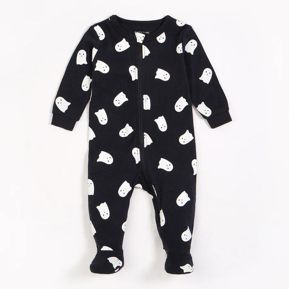 Petit Lem - Pyjamas noire fantômes phosphorescent