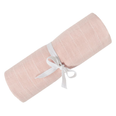 Perlimpinpin Couverture mousseline de coton - Rose