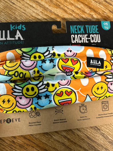 Bula - Cache cou réversible Smile multi /jaune