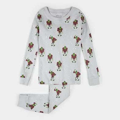 Petit Lem - Pyjamas 2 pc gris monstre de Frankenstein