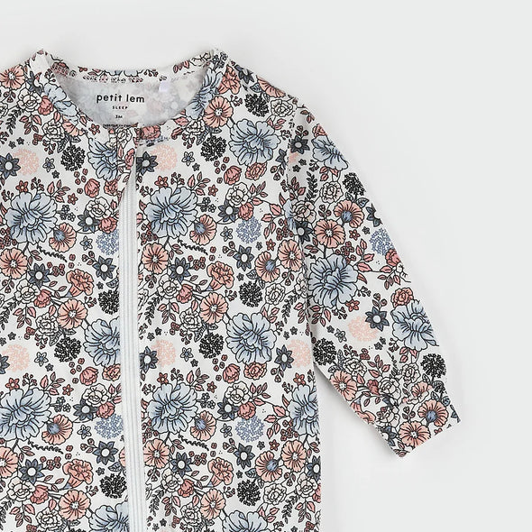 Petit Lem - Pyjamas fleurs vintage