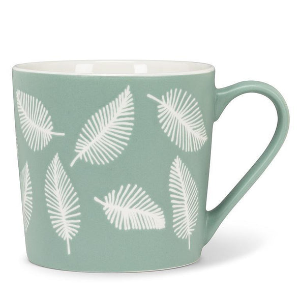 Tasse à feuilles plumeuses