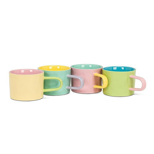 Tasse à trois couleurs