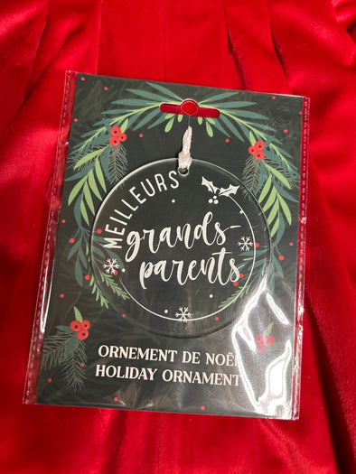 Ornement meilleurs grands parents