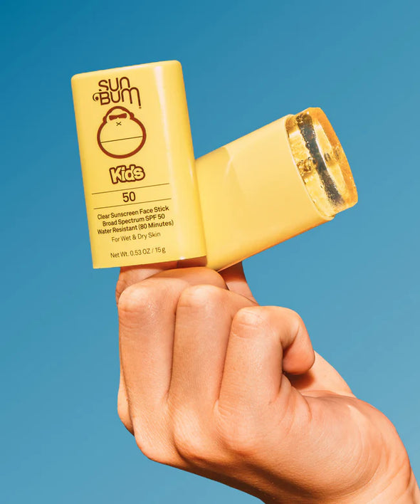 Sun Bum - Stick solaire transparent pour le visage SPF 50 pour enfants