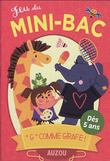 Auzou - Jeu du mini-bac