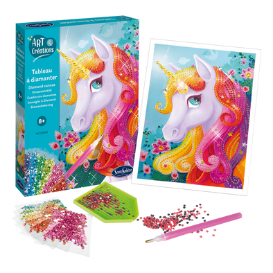 TABLEAU A DIAMANTER - LICORNE
