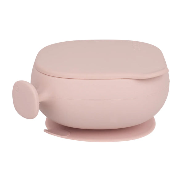 Bbox - Bol en silicone + couvercle Blush
