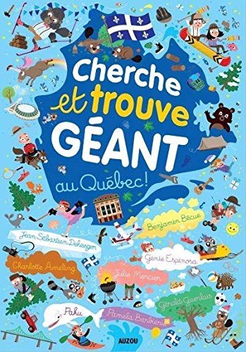 Auzou  - Cherche et trouve géant au québec !