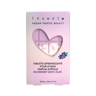 Inuwet - Tablette de bain effervescente- Myrtille