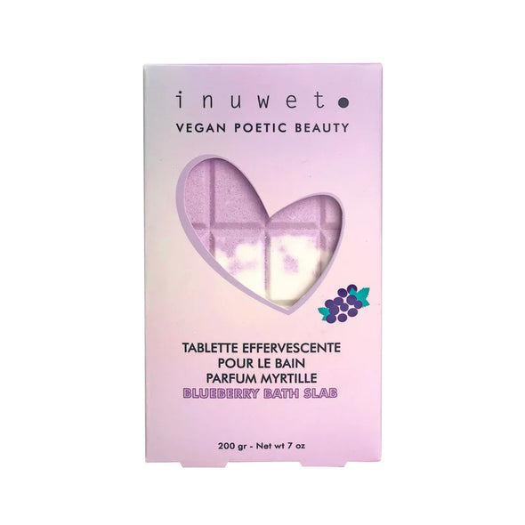 Inuwet - Tablette de bain effervescente- Myrtille