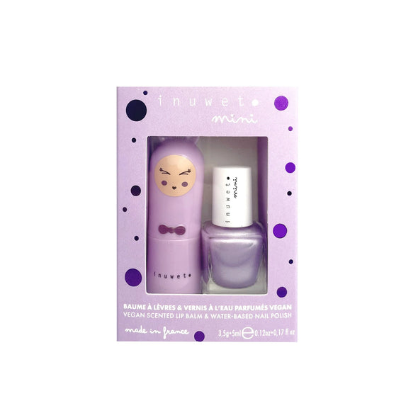 Inuwet - DUO BAUME & VERNIS KIDS MAUVE