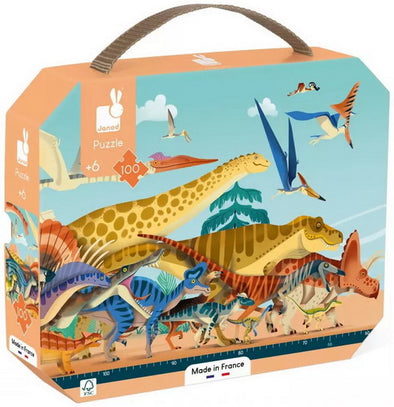 JANOD - Casse-tête - panoramique dinosaures