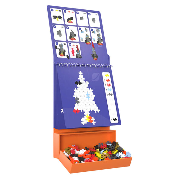 Plus Plus - PUZZLE BY NUMBER - CARNET D'ACTIVITÉS - ESPACE -