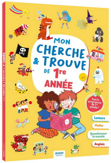 Auzou  - Mon cherche et trouve de 1re année