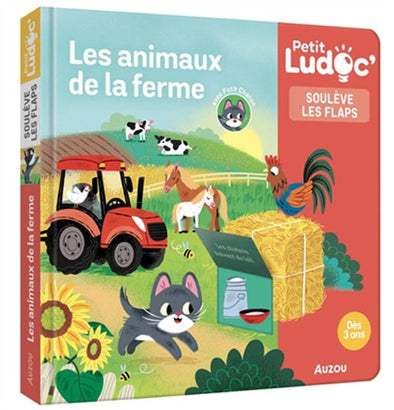 Auzou - Les Animaux de la ferme : soulève les flaps