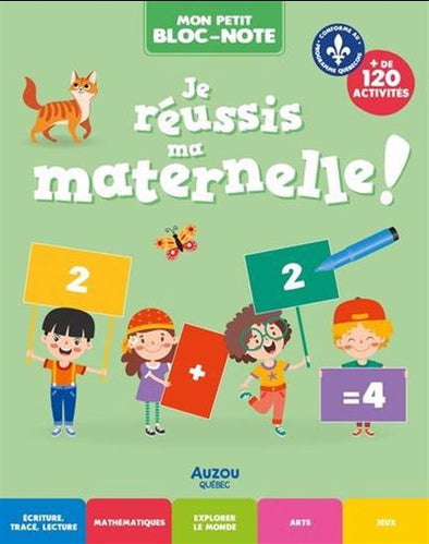 Auzou - Je réussis ma maternelle : + de 120 activités