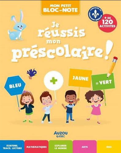 Auzou - Je réussis mon préscolaire ! + de 120 activités