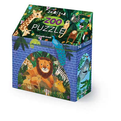 Crocodile Creek - Puzzle 24 pièces Zoo