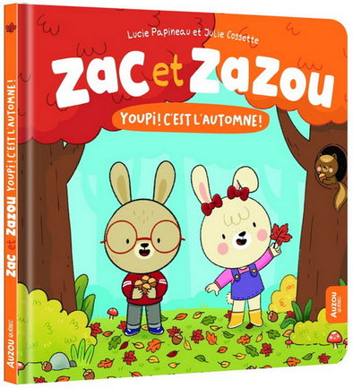 Auzou - Zac et Zazou : Youpi ! C'est l'automne !