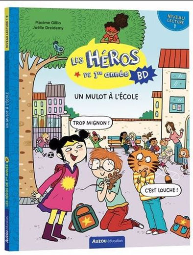 Auzou - Un mulot à l'école : niveau de lecture 1