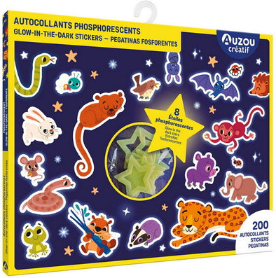 Auzou - Autocollants phosphorescents