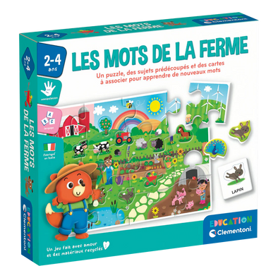 Clementoni - EDUCATION: LES MOTS DE LA FERME