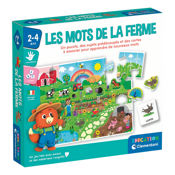 Clementoni - EDUCATION: LES MOTS DE LA FERME