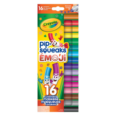 Crayola - 16 Marqueurs timbreurs Pip-Squeaks