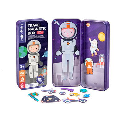 MierEdu - Boîte magnétique de voyage Explorateur spatial