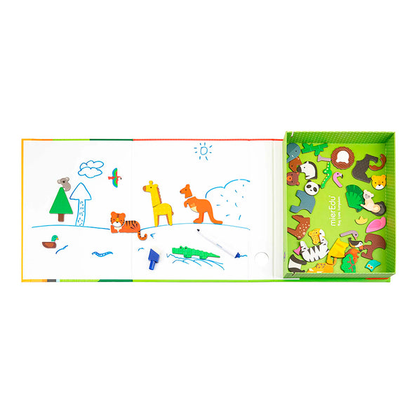 MierEdu - Boite d'art magnétique - Monde Animal
