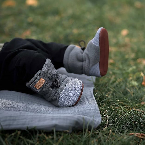 Jan & Jul - Booties Stay Put Cozy - Gris