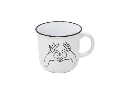 TASSE MAIN COEUR