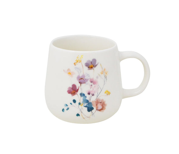 TASSE ARRONDIE FLEURIE